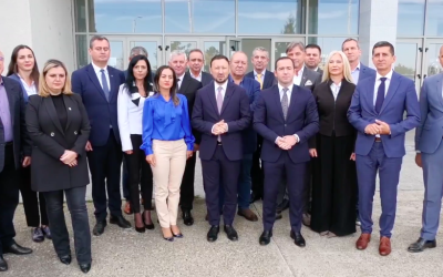 (VIDEO) PNL Bacău a depus listele de candidați pentru Parlament