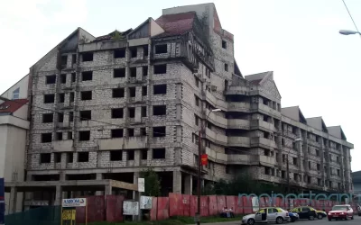 Ruina din centrul Moineștiului devine hotel și bază de tratament