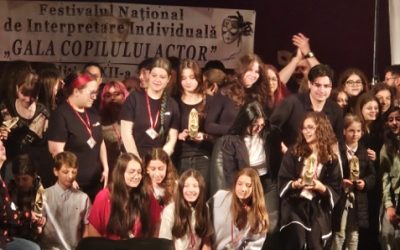 Trupa DramaTricks de la Palatul Copiilor Bacău – Filiala Buhuși a strălucit la „Gala Copilului Actor” de la Dorohoi