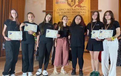 Trupa DramaTricks din Buhuși, performanță remarcabilă la Concursul Național de Teatru Medieval de la Sighișoara